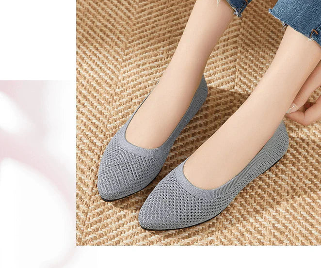 Dames Ballerina's Grijs Stijlvol 2