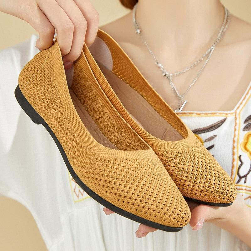 Dames Ballerina's Grijs Stijlvol 6