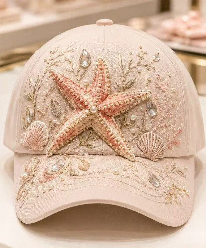 Dames Baseballpet Met Zeesterprint Casual 4