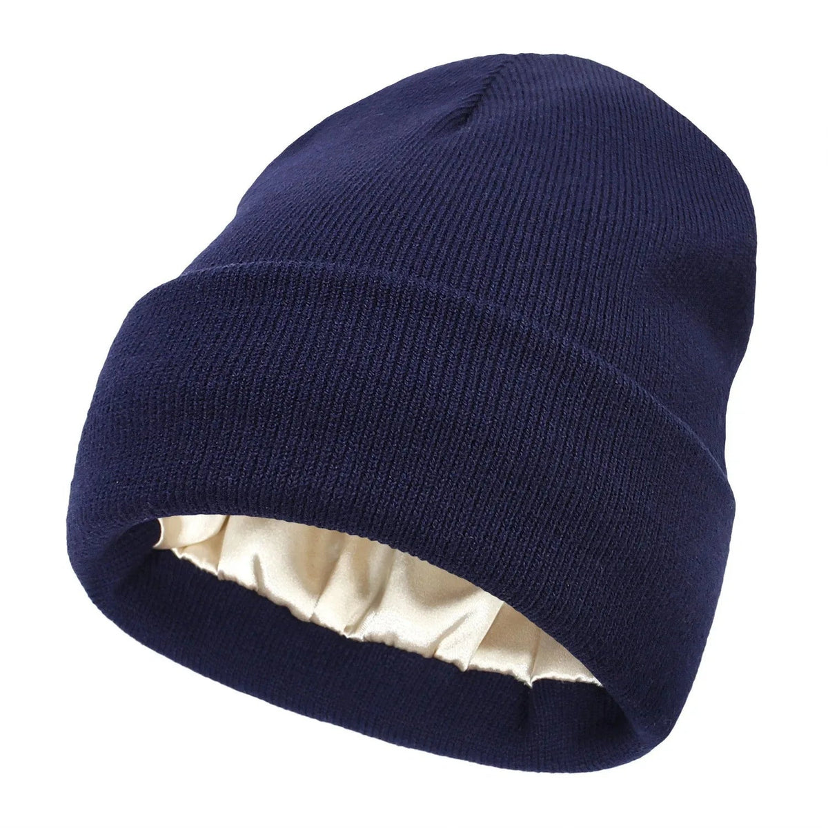 Dames Beanie Met Geribbelde Textuur 1
