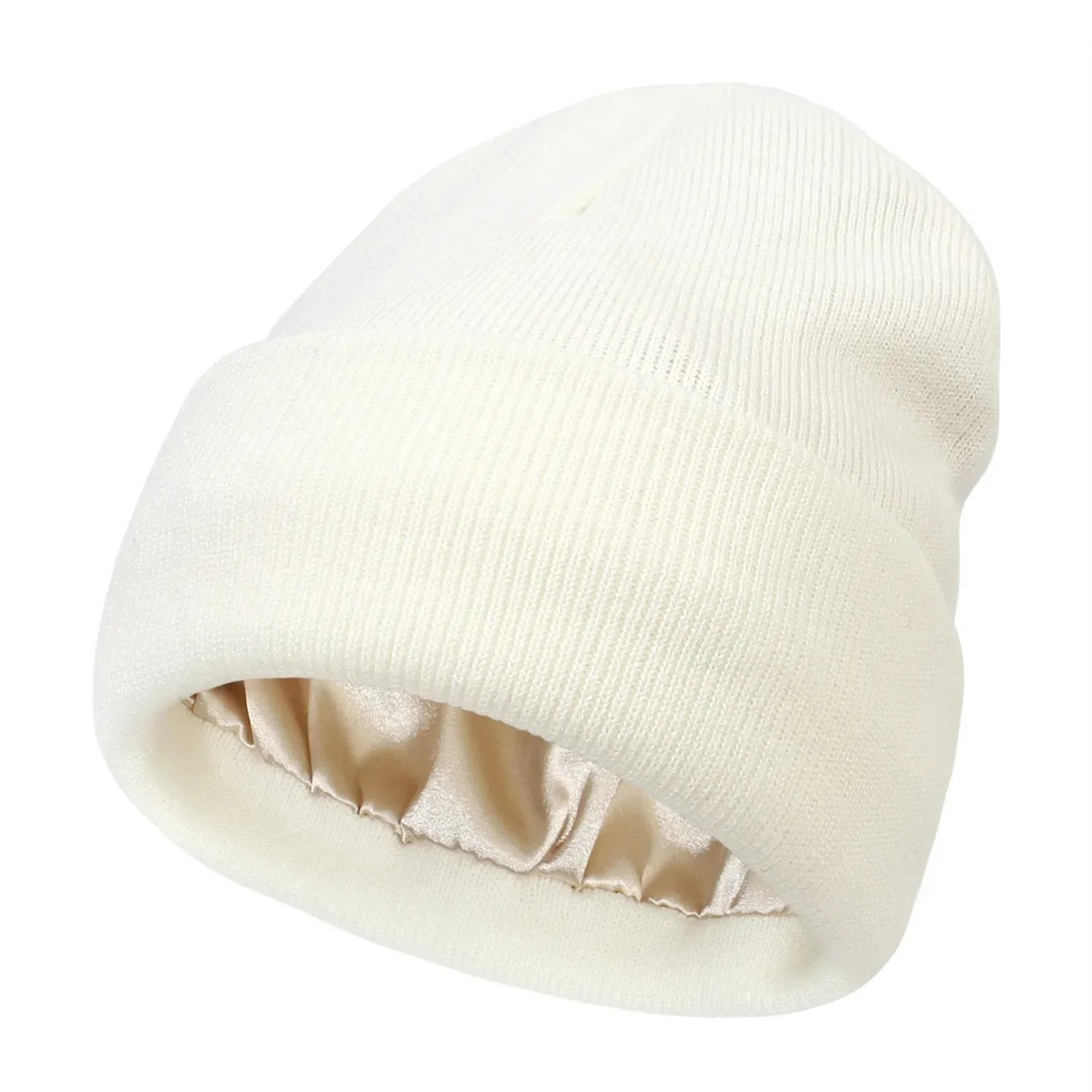 Dames Beanie Met Geribbelde Textuur 2
