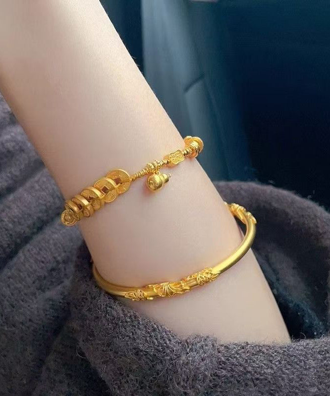 Dames Bedelarmband Goudkleurig Overgild Sterling Zilver 3