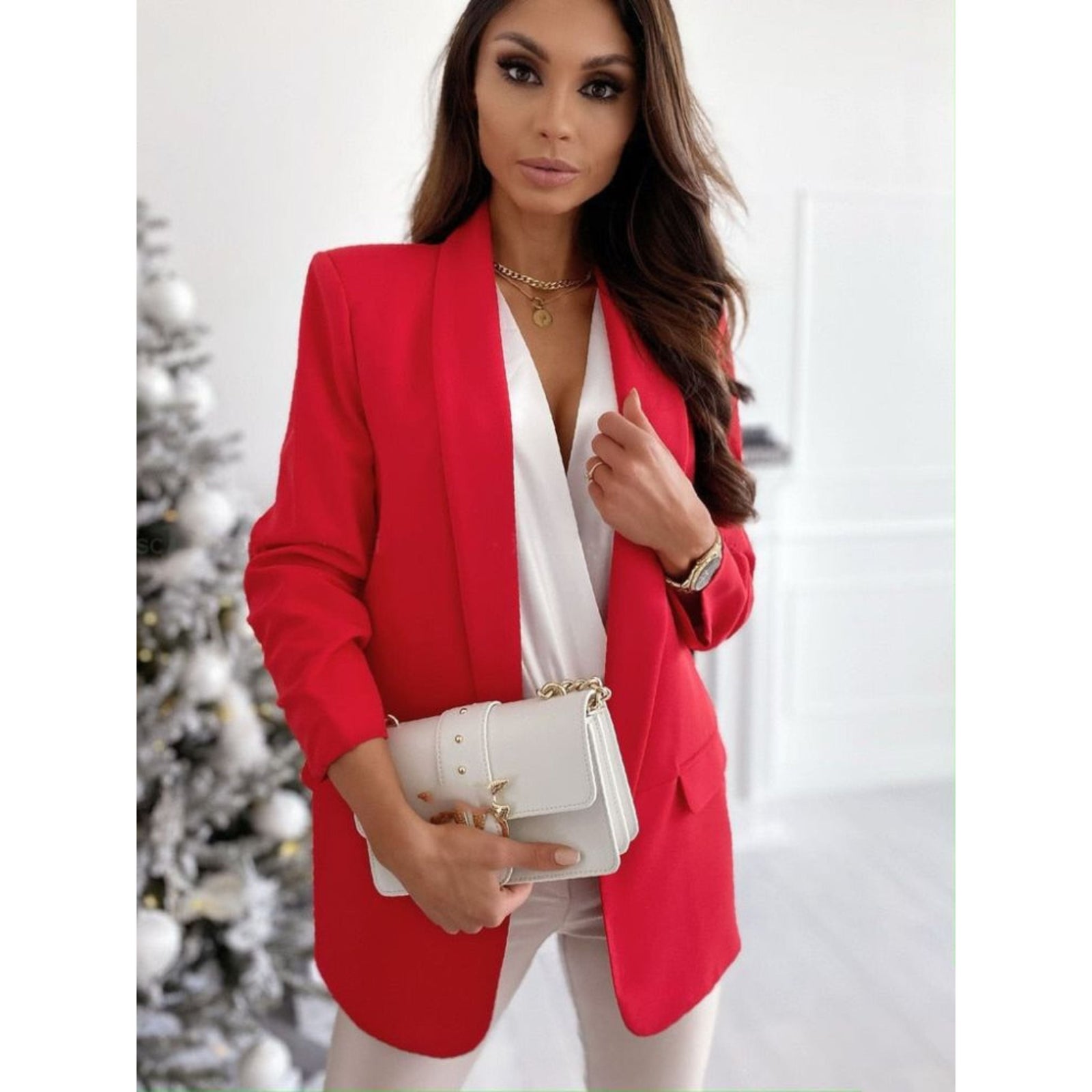 Dames Blazer Casual Moderne Stijl 5
