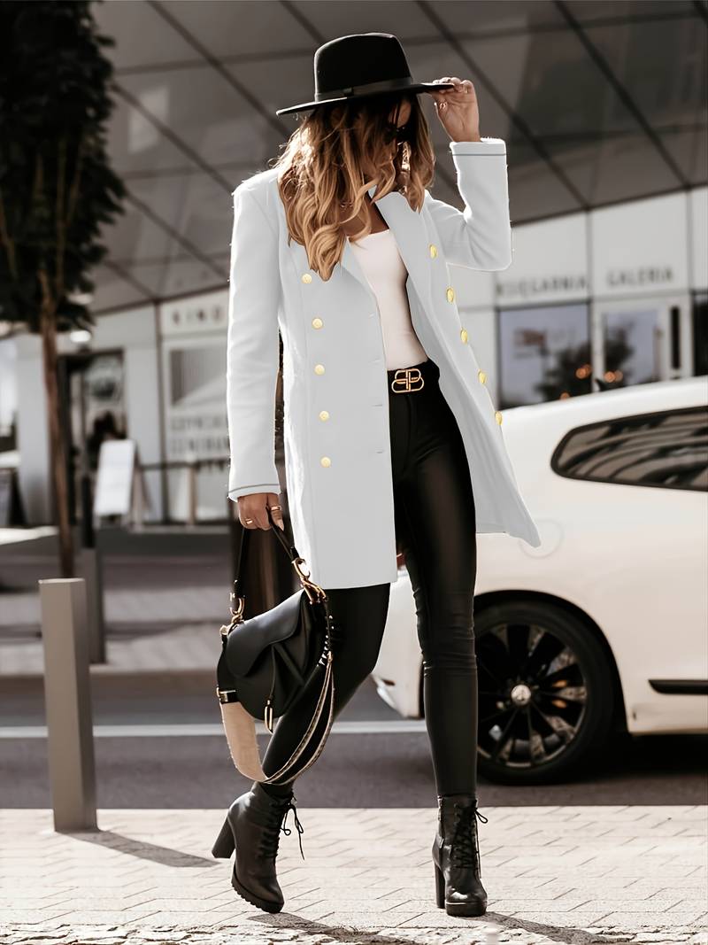 Dames Blazer Casual Professioneel Met Verfijnde Snit 1