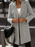 Dames Blazer Casual Professioneel Met Verfijnde Snit 3