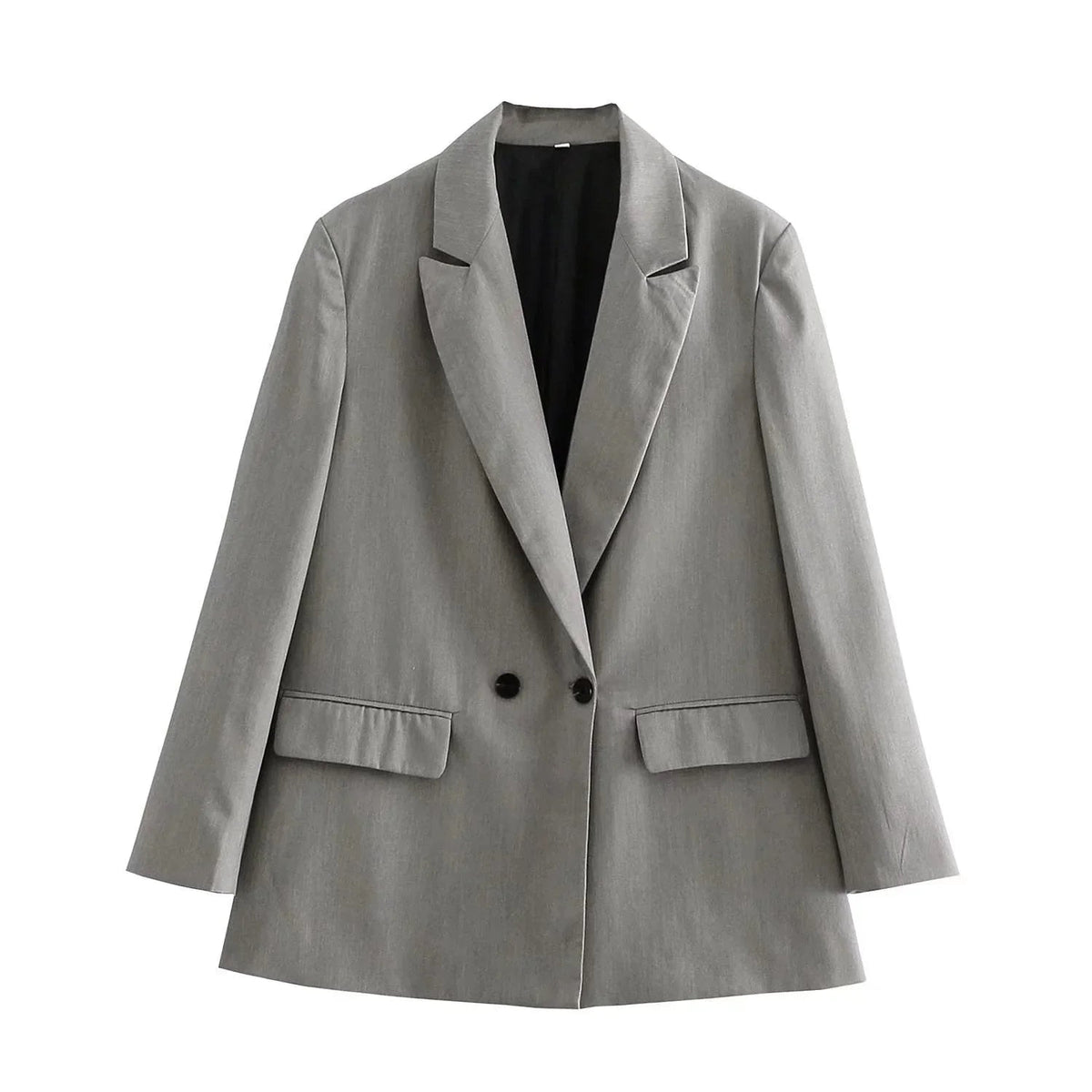 Dames Blazer Dubbele Rij Knopen 4