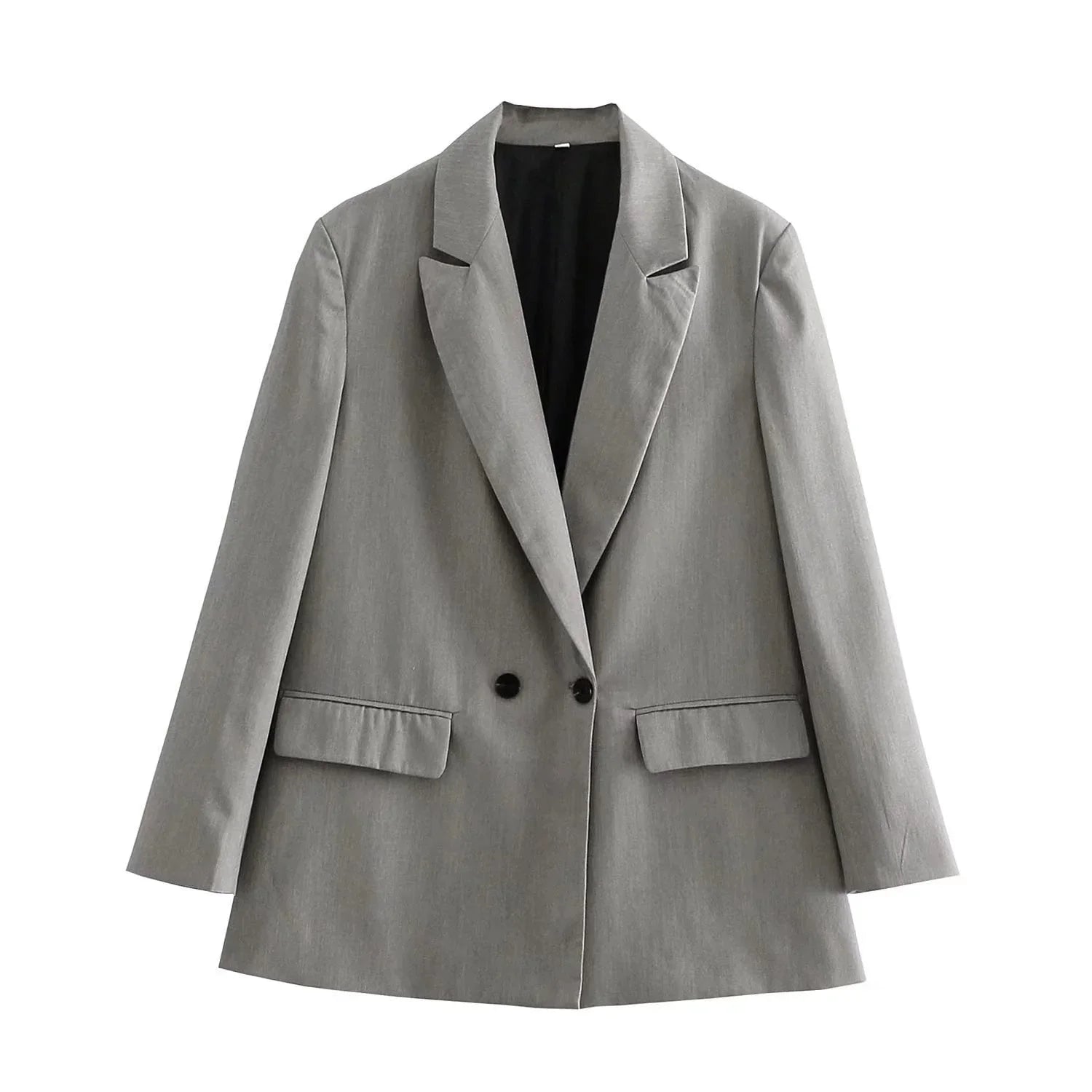 Dames Blazer Dubbele Rij Knopen 4