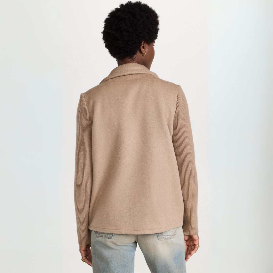 Dames Blazer Jas Gebreid Comfortabel 2