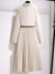 Dames Blazer Jurk Met Plissé En Ceintuur 2