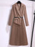 Dames Blazer Jurk Met Plissé En Ceintuur 3