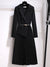 Dames Blazer Jurk Met Plissé En Ceintuur 4