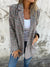 Dames Blazer Met Ruitpatroon Voorjaar Stijlvol 2