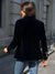 Dames Blazer Retro Elegant Met Enkele Knop 8