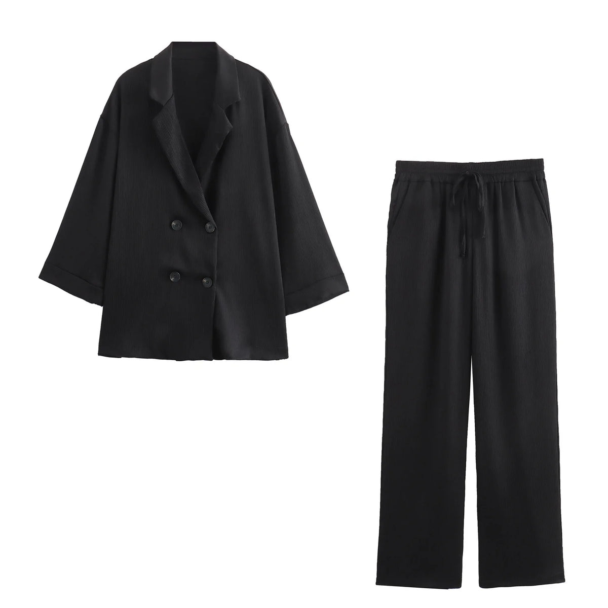 Dames Blazer en Broek Set Casual 6