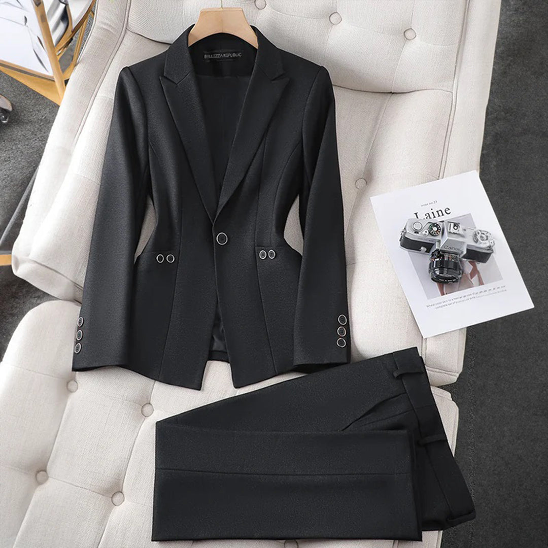 Dames Blazer en Broek Set Stijlvol 4