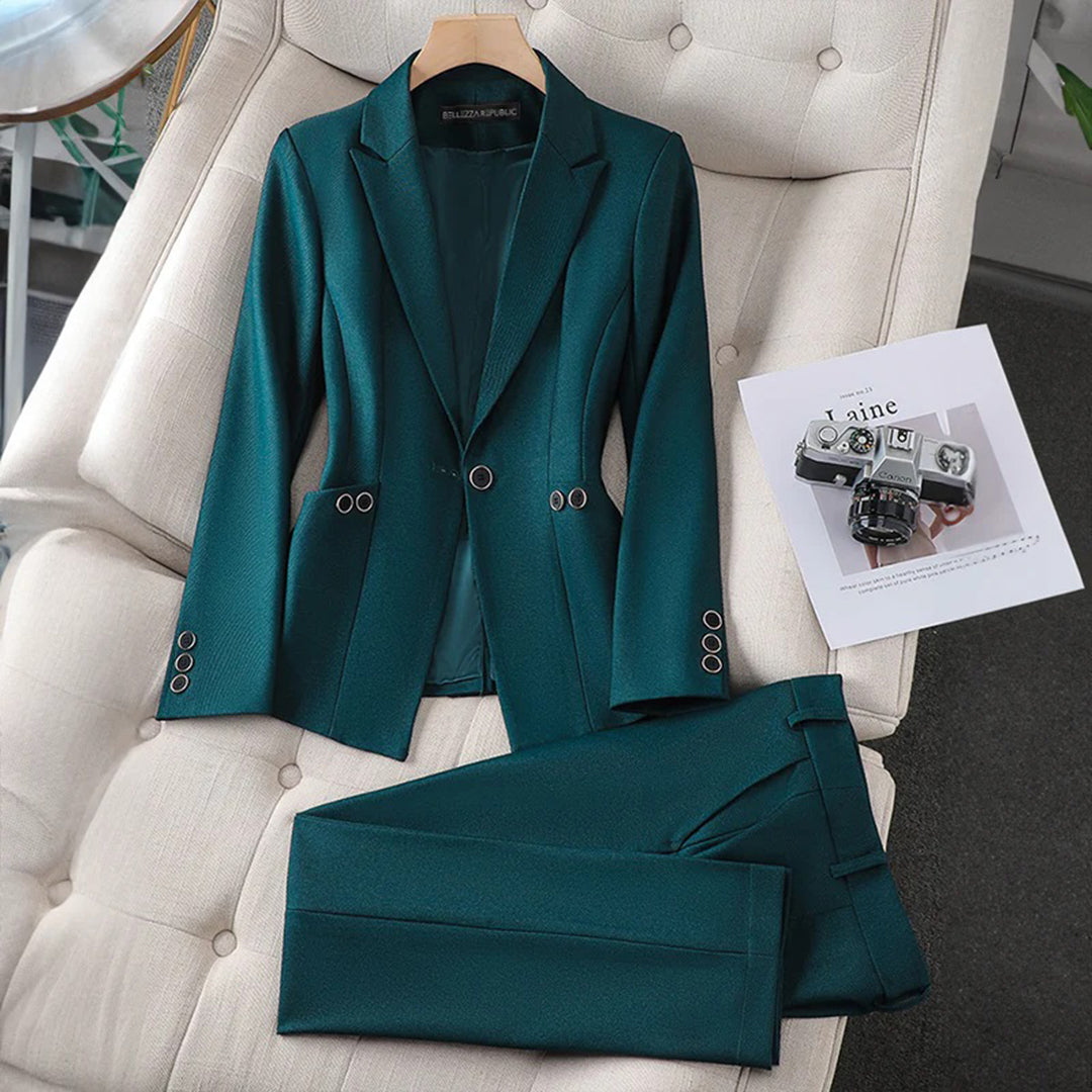 Dames Blazer en Broek Set Stijlvol 5
