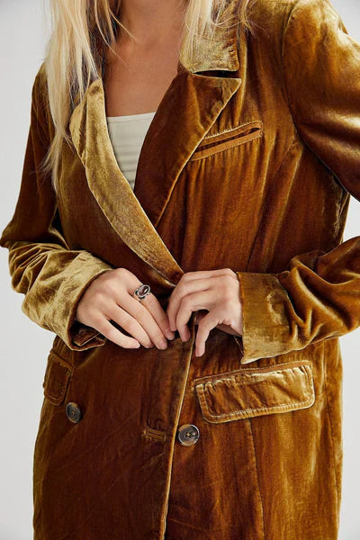 Dames Blazer met Lange Mouwen en Knoopsluiting 1