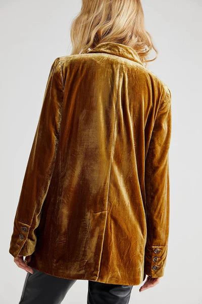 Dames Blazer met Lange Mouwen en Knoopsluiting 2