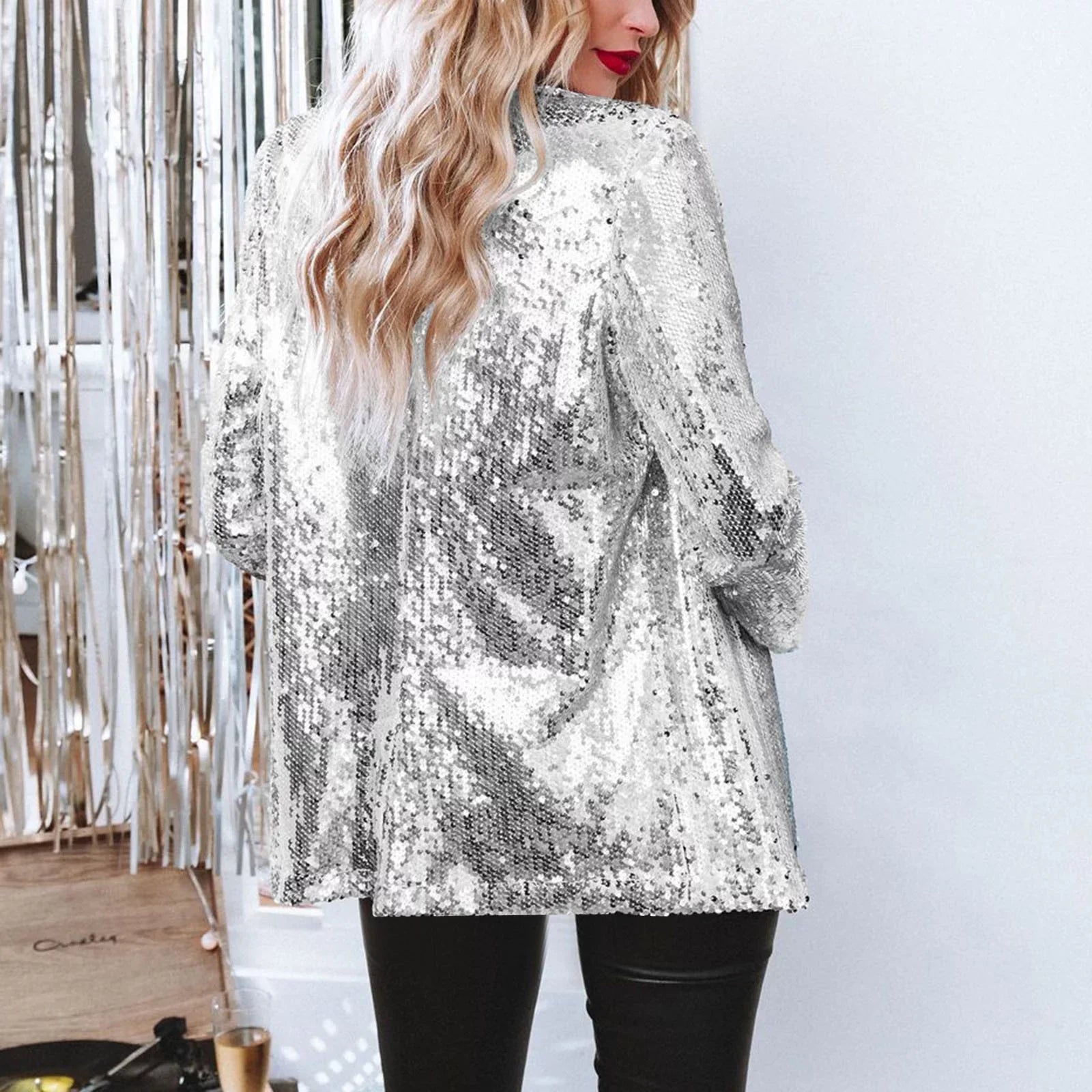 Dames Blazer met Pailletten voor Herfst 2