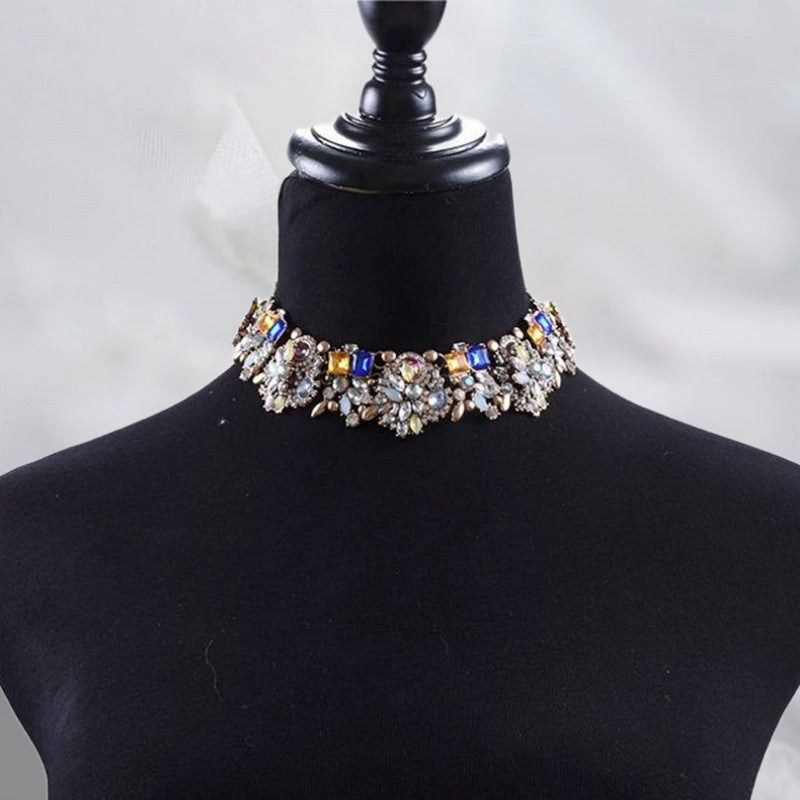 Dames Bloemen Ketting Boheems Stijl Verstelbaar 1