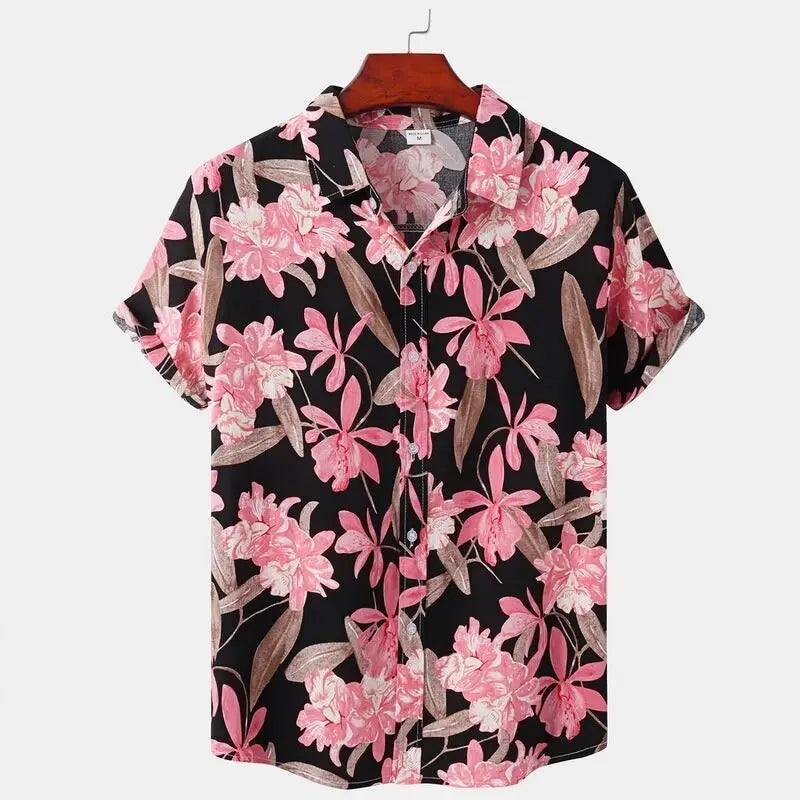 Dames Bloemen Overhemd Vintage Stijl 1