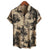 Dames Blouse Bloemenpatroon Lichte Rekbare Stof 0