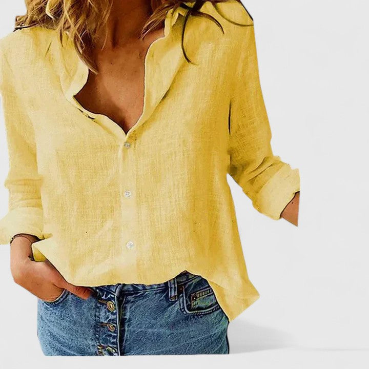 Dames Blouse Button-Down Stijl 11