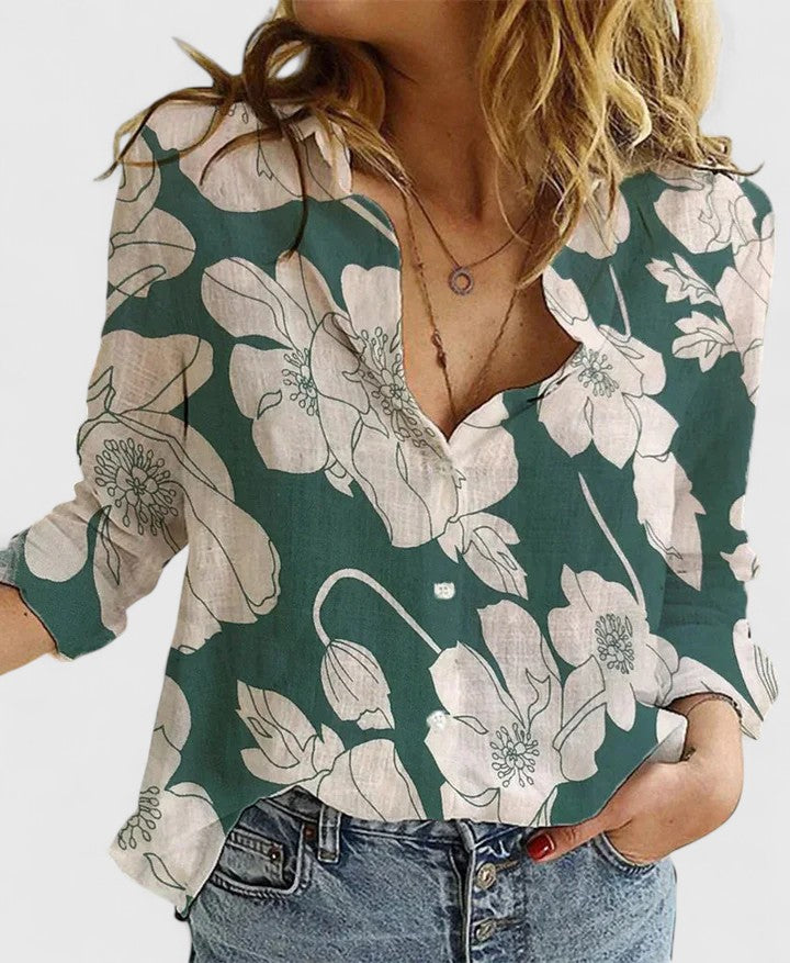 Dames Blouse Button-Down Stijl 3