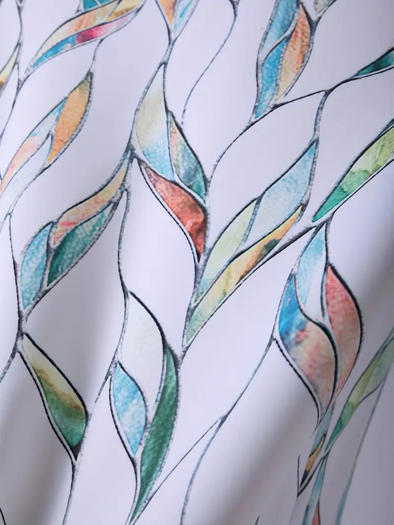 Dames Blouse Casual Ademend Materiaal Uniek Patroon 7