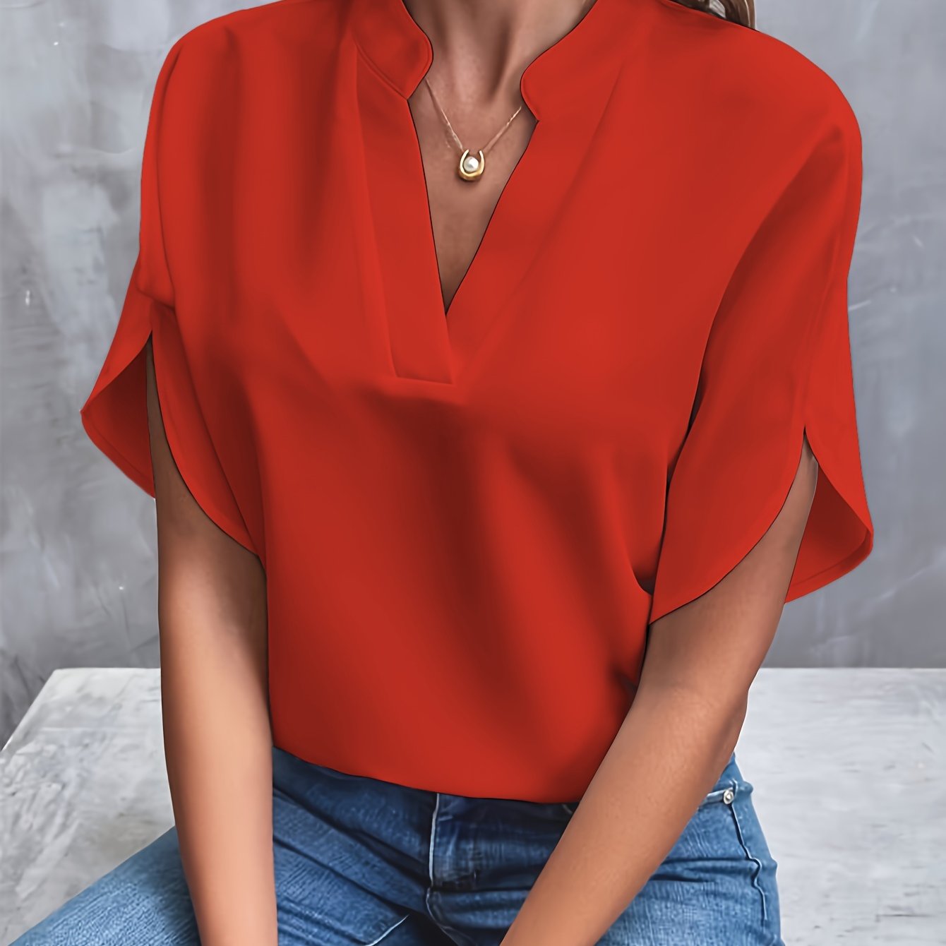 Dames Blouse Casual Chic Viscose Polyester 11