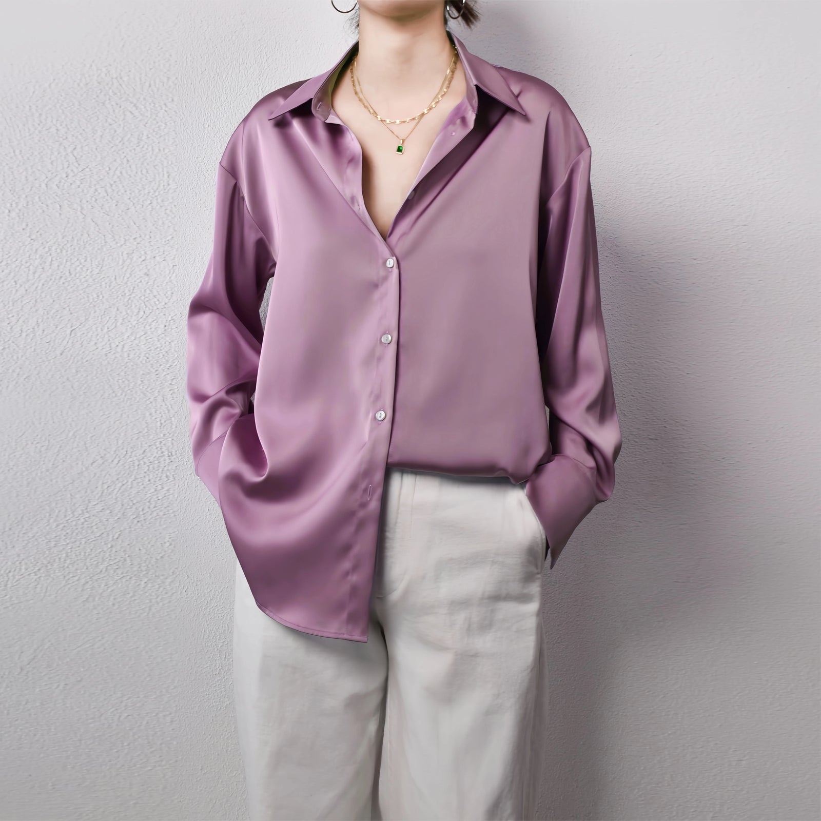 Dames Blouse Casual Stijl Strak Ontwerp 10
