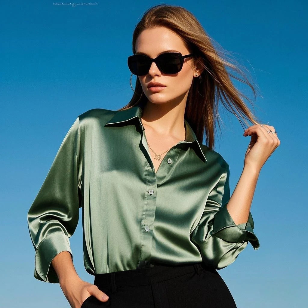 Dames Blouse Casual Stijl Strak Ontwerp 11