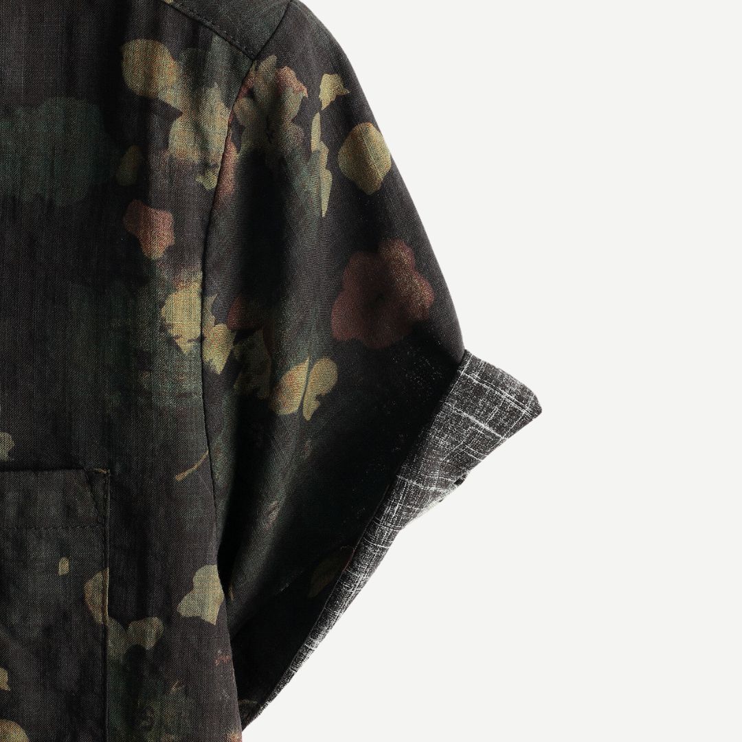 Dames Blouse Lichtgewicht Casual Vintage Bloemenpatroon 5