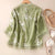 Dames Blouse Lichtgewicht Katoen Elegante Stijl 3