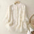 Dames Blouse Lichtgewicht Katoen Elegante Stijl 5
