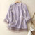 Dames Blouse Lichtgewicht Katoen Elegante Stijl 7