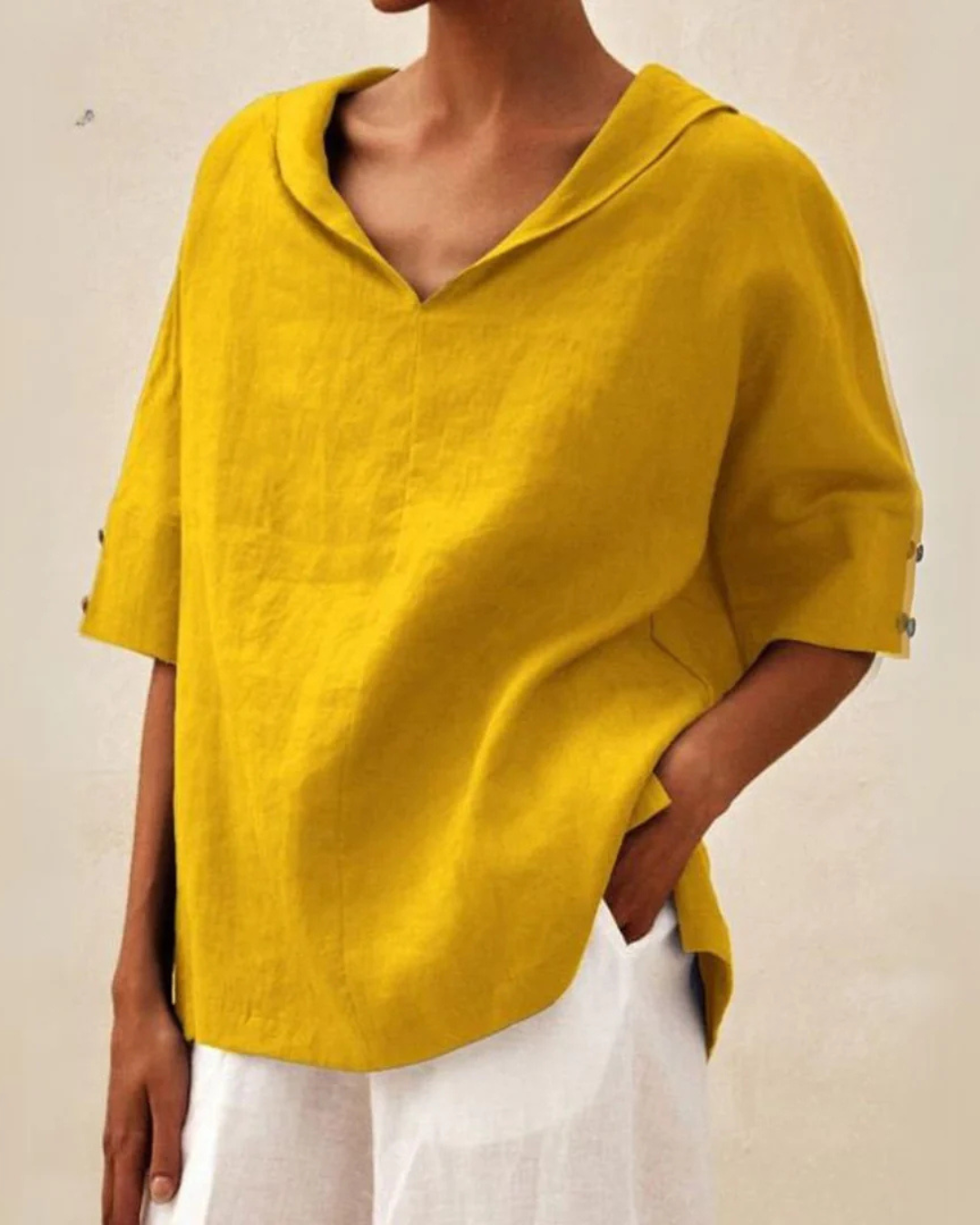 Dames Blouse Luchtig Minimalisme 1