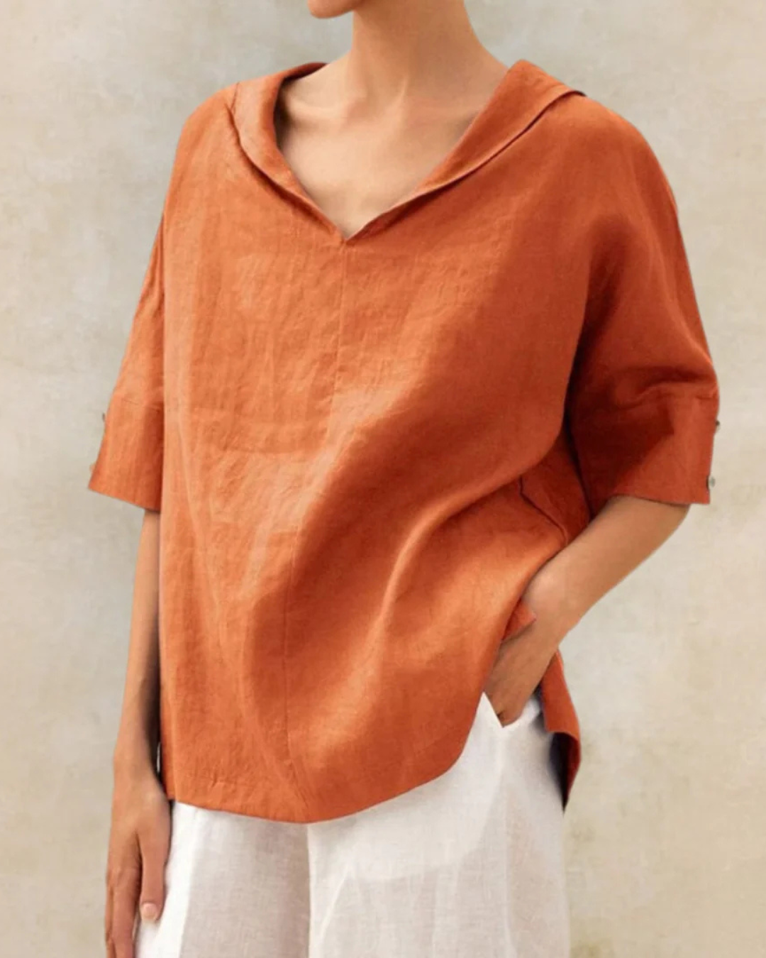 Dames Blouse Luchtig Minimalisme 2