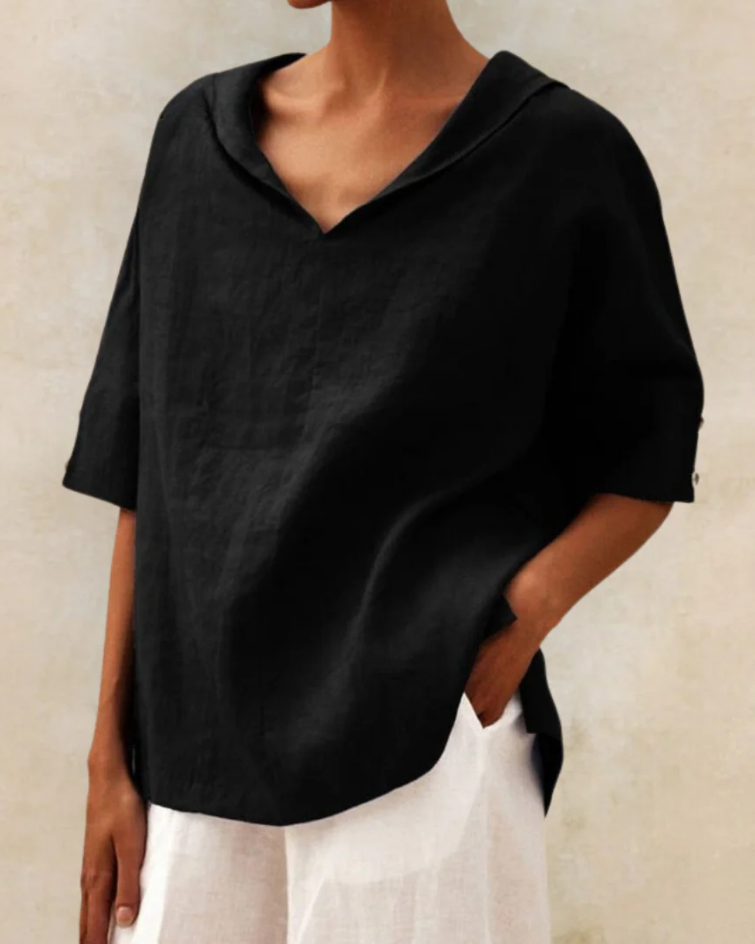 Dames Blouse Luchtig Minimalisme 4
