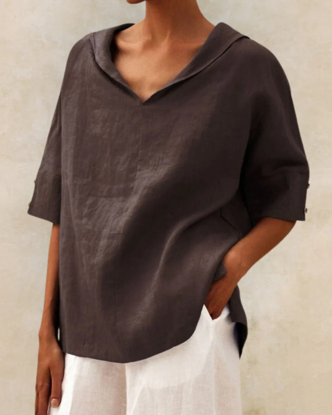 Dames Blouse Luchtig Minimalisme 6