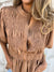 Dames Blouse Met Plissé Ontwerp en Relaxte Pasvorm 3