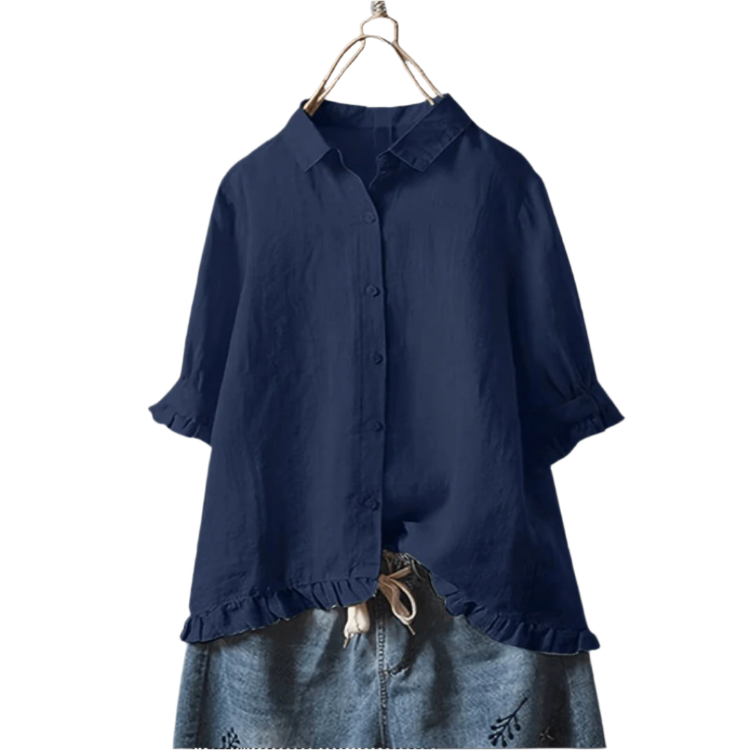 Dames Blouse Moderne Stijl Ademend Materiaal 0