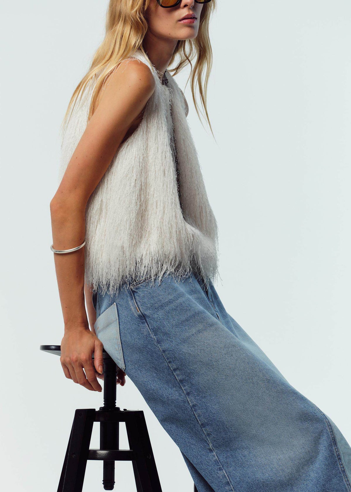 Dames Blouse O-hals Met Kwastjes Zomerse Stijl 1