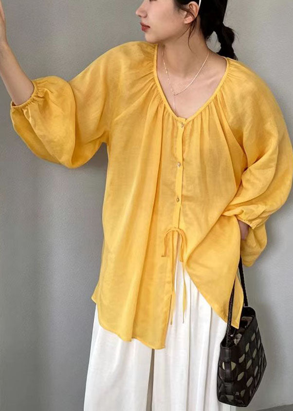 Dames Blouse Oversized Boho Stijl 1