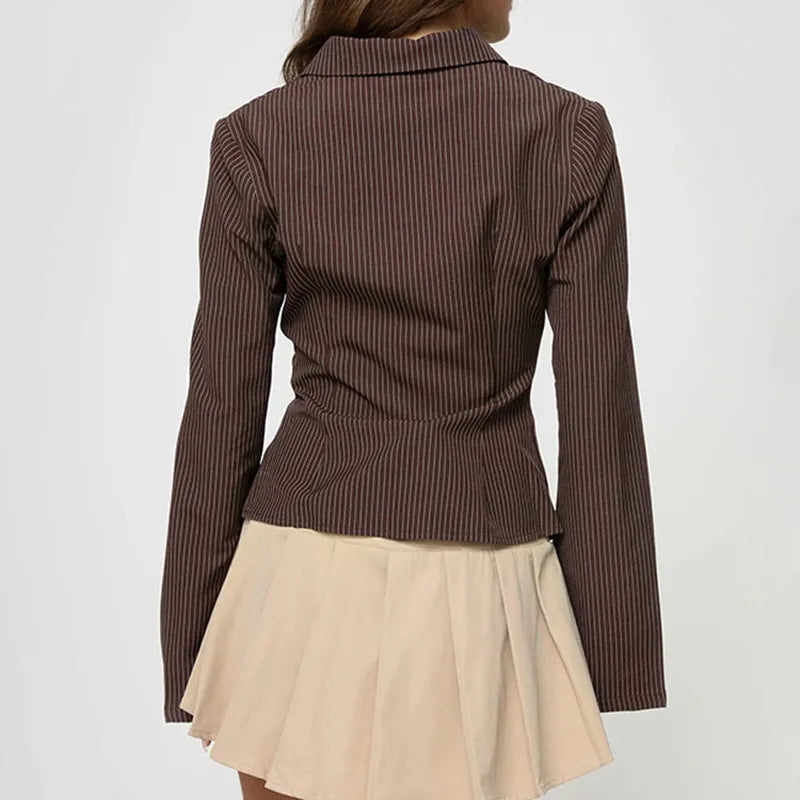 Dames Blouse Retro Flared Mouwen 100% Katoen 2