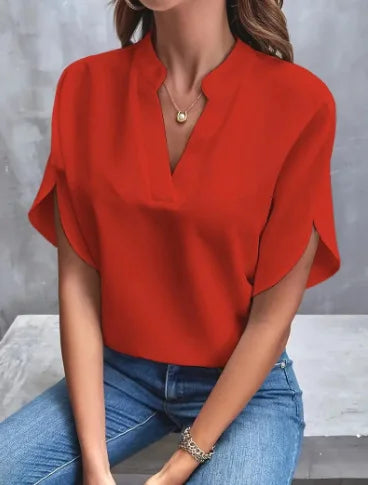 Dames Blouse V-hals Casual 6