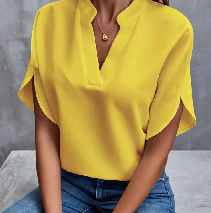 Dames Blouse V-hals Casual 7