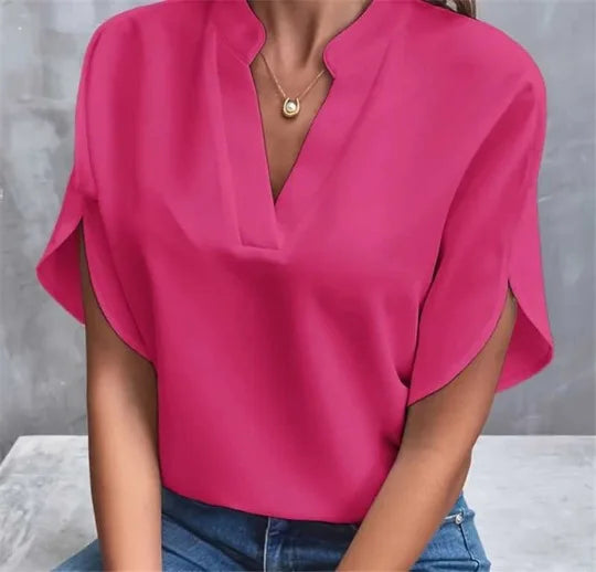 Dames Blouse V-hals Casual 8