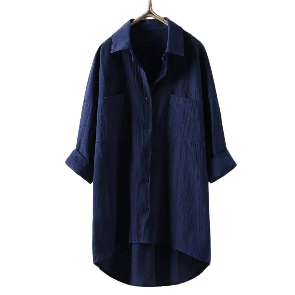 Dames Blouse met Lange Mouwen en Relaxte Pasvorm 5