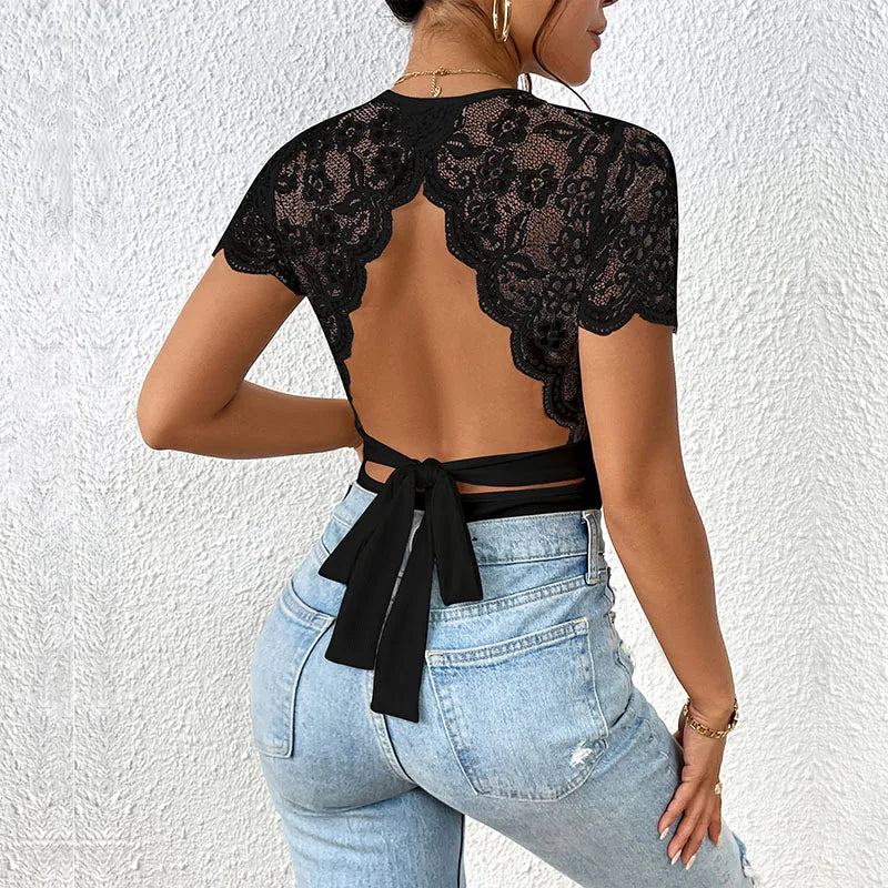 Dames Body Zonder Rug Comfortabele Stof Aansluitend 3